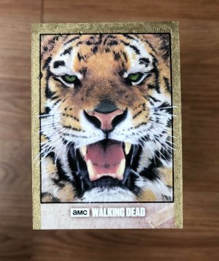 Topps The Walking Dead Evolution Sketch Card Of Shiva By Kevin Graham