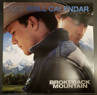Brokeback Mountain 2007 Calendar