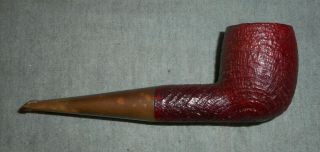 Dunhill Red Bark 127 F/t Bowl Size Group 4 Tobacco Pipe Made In England