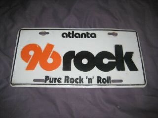 Vintage Atlanta Georgia 96 Rock Pure Rock 