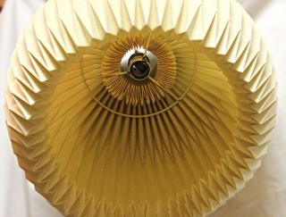 RARE LE KLINT DENMARK Mid Century Modern Lamp Shade Fixture Chandelier Lighting 2