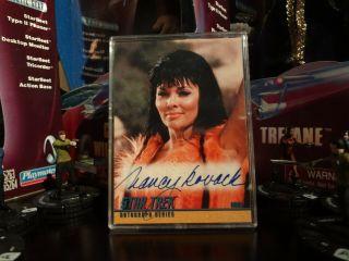 Star Trek Tos Series Autograph Card A49 Nancy Kovack