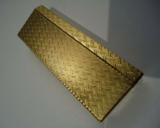 Cartier Lighter - Five - Sided - Gold Plated - Cased - Briquet - Feuerzeug 10