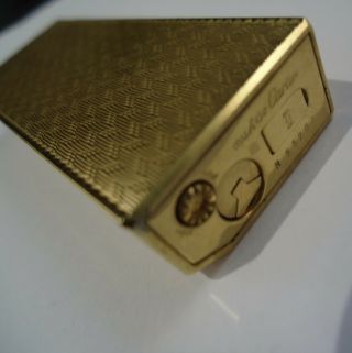 Cartier Lighter - Five - Sided - Gold Plated - Cased - Briquet - Feuerzeug 11