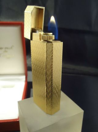 Cartier Lighter - Five - Sided - Gold Plated - Cased - Briquet - Feuerzeug 2