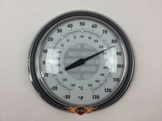 Vintage Harley Davidson Wall Thermometer