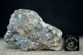 NWA 11266 Lunar Feldspathic Regolith Breccia Meteorite 10.  7 grams from the Moon 2