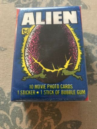 Alien Movie Trading Card Set,  1979 Topps,  84 Card Set,  Nm/mint