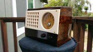 Emerson Catalin vintage vacuum tube radio xlnt Model 520 4
