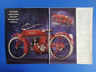 1919 Indian Powerplus Motorcycle - 6 Page Article 3