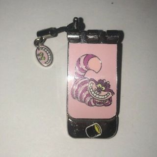 Disney Pin Cheshire Cat Cell Phone Cellphone Spotlight Le Alice In Wonderland