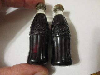 Vintage Small Miniature 2 Two Coke Bottle Lighters 2 3/8 Collectibles
