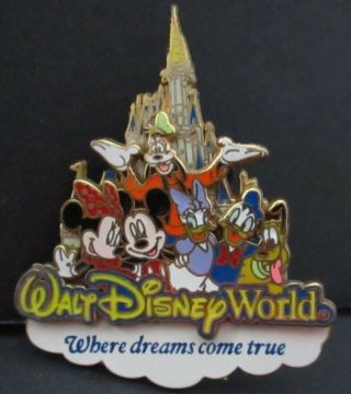 Disney Official Pin Trading Walt Disney World Where Dreams Come True Pin 2007