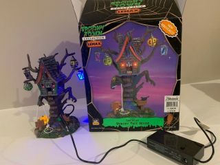 Lemax Halloween Spooky Town Hungry Tree House