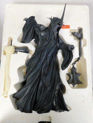 LotR Lord of the Rings Sideshow Weta Morgul Lord Witch King Statue Large /9500 2