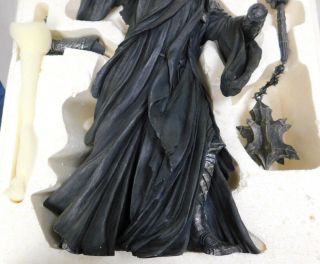 LotR Lord of the Rings Sideshow Weta Morgul Lord Witch King Statue Large /9500 4