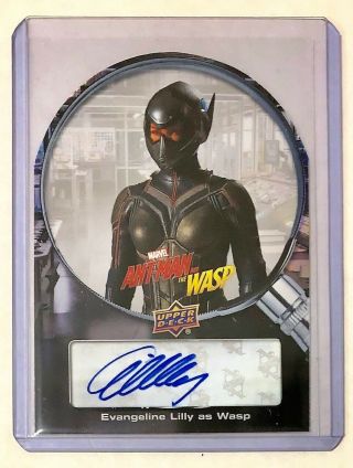 Evangeline Lilly 2018 Marvel Ant - Man & The Wasp Autograph Sp Torso Auto