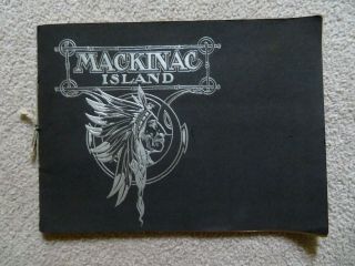 1907 Mackinac Island Michigan Pictorial Book