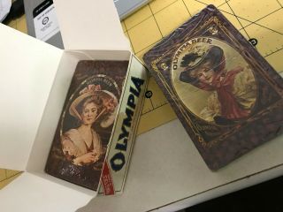 Vintage Olympia Beer Playing Cards With Box - Two Decks