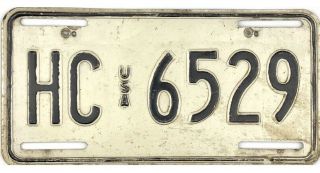 99 Cent 1982 - 1990 Us Forces In Germany License Plate Hc - 6529