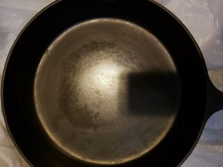 FULLY RESTORED Griswold ERIE PA 10 CAST IRON SKILLET SMALL LOGO LATE HANDLE 8