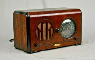 1936 Admiral Tube Radio Model A31.  Rare Case,  Fully Functional,  Dial.