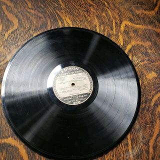 Rare - Sample Record 12 - Edison Phonograph Diamond Disc Record