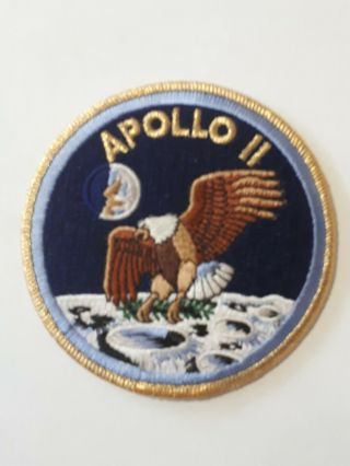Apollo 11 & Moon Landing badges x 2 Kennedy Space Station 3