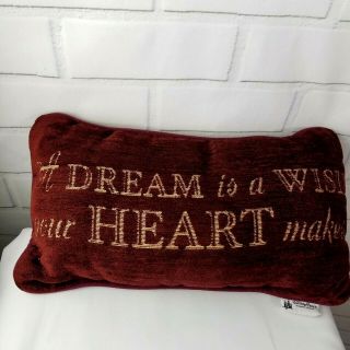 Disney Parks Cinderella A Dream Is A Wish Your Heart Makes Throw Pillow