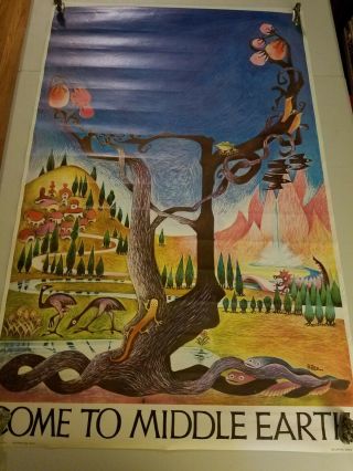 Come To Middle Earth Poster