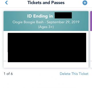 Disneyland Oogie Boogie Bash Tickets Disney Halloween Party Sept 29 2