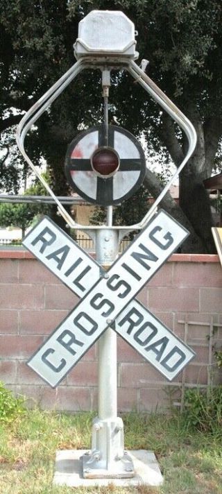 Wig Wag Railroad Crossing Signal