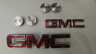 Gmc Emblems And Center Caps Kit