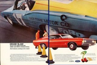 1969 Ford Torino Cobra 2 - Page Advertisement Print Art Car Ad J946