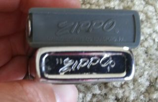 Vintage Slim ZIPPO Mack Truck Lighter & Tape Measure Automotive Equipment Co. 3