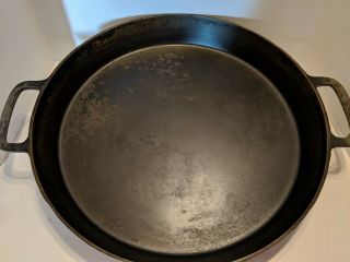 Griswold Cast Iron Skillet Size 20 Erie Pa 728