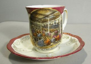Antique Cup & S,  Souvenir Interior View Of Hahn Bros South Side Store Milwaukee