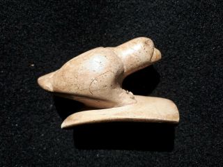 Authentic 3 1/8 " Hopewell Bird Effigy Pipe Found In Ross Co.  Ohio