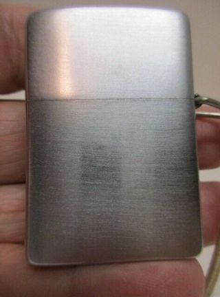 10058 1958 Zippo Lighter “FISHERMAN“ “Tach - A - Loop” “Etch & Paint” “Lossproof 4