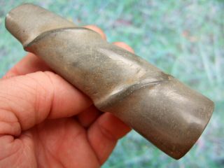Rarest Museum Grade Kentucky Adena Culture Snake Effigy Tube Pipe Arrowheads 3