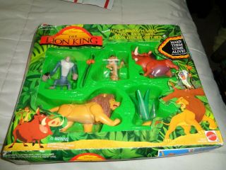 The Lion King Adult Simba,  Pumbaa,  Rafiki And Timon Action Figure Gift Set