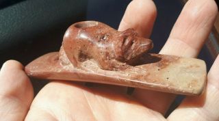 Authentic Hopewell Effigy Pipe Found In Miami Co.  Ohio