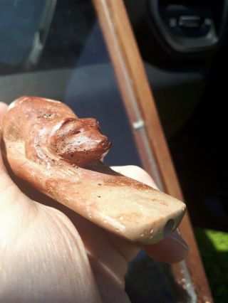 Authentic Hopewell Effigy Pipe Found in Miami Co.  Ohio 4