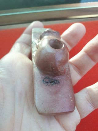 Authentic Hopewell Effigy Pipe Found in Miami Co.  Ohio 6