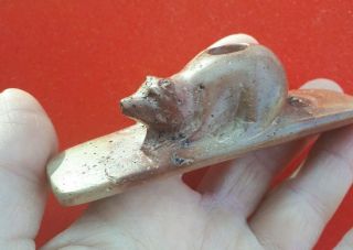 Authentic Hopewell Effigy Pipe Found in Miami Co.  Ohio 7