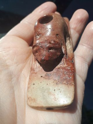 Authentic Hopewell Effigy Pipe Found in Miami Co.  Ohio 9