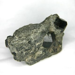 Rare Locality Almandine Finland Garnet Crystals In Matrix Max 20.  5mm Nappikallio