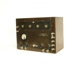 1919 Marconi Wireless 4va Radio Amplifier Large Uncommon 4 Step Resistance Amp