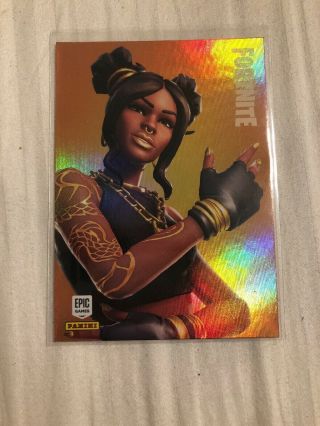 Fortnite 2019 Foil Holo Panini Luxe 300 Legendary Outfit End Card Final