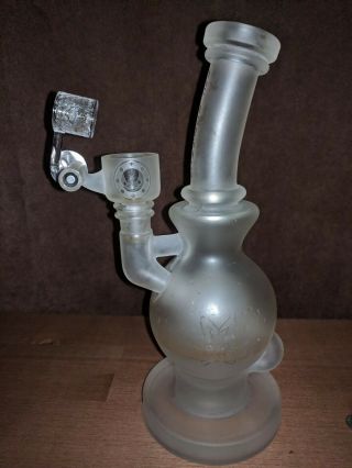 Mothership glass atom frosted ballrig without Bowl And Swing Arm 4